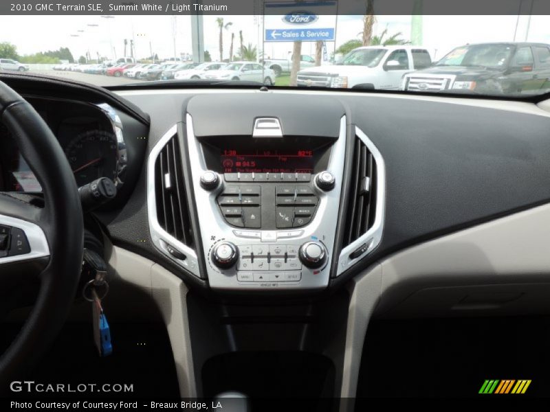 Summit White / Light Titanium 2010 GMC Terrain SLE