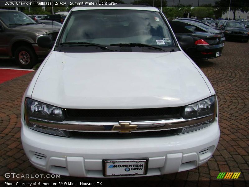 Summit White / Light Gray 2006 Chevrolet TrailBlazer LS 4x4