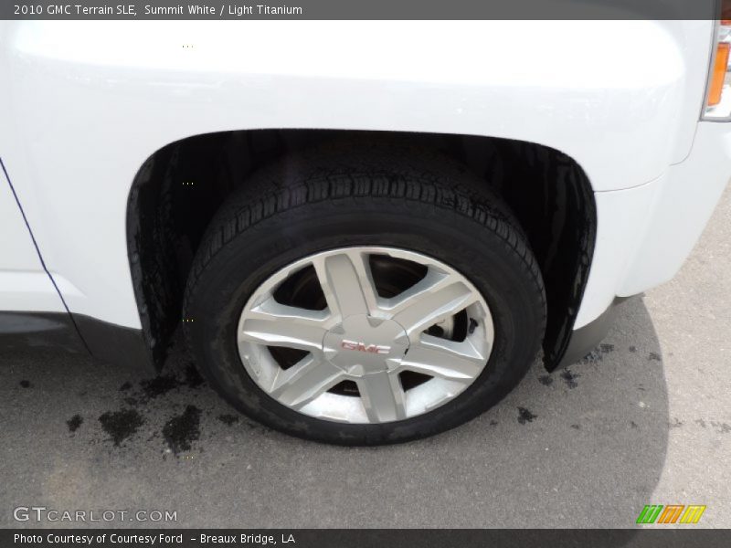 Summit White / Light Titanium 2010 GMC Terrain SLE