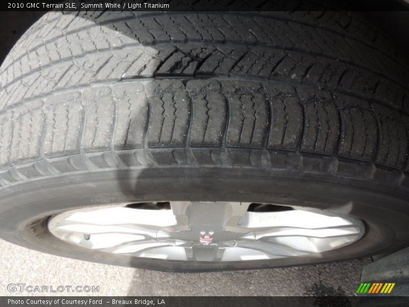Summit White / Light Titanium 2010 GMC Terrain SLE