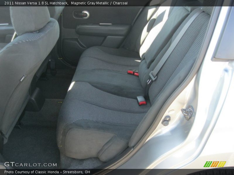 Magnetic Gray Metallic / Charcoal 2011 Nissan Versa 1.8 SL Hatchback