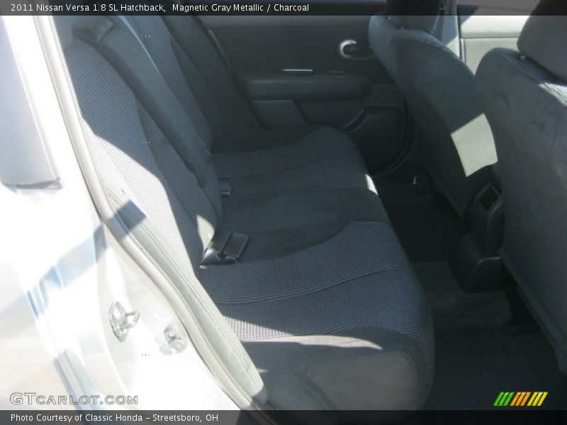 Magnetic Gray Metallic / Charcoal 2011 Nissan Versa 1.8 SL Hatchback
