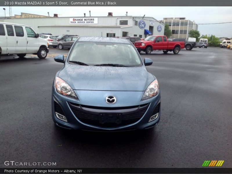Gunmetal Blue Mica / Black 2010 Mazda MAZDA3 s Sport 5 Door