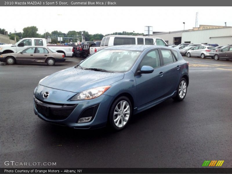 Gunmetal Blue Mica / Black 2010 Mazda MAZDA3 s Sport 5 Door