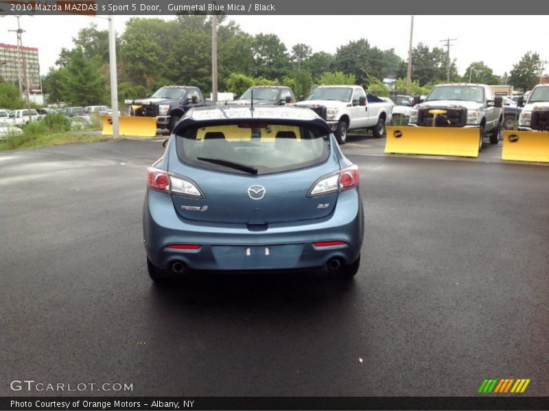 Gunmetal Blue Mica / Black 2010 Mazda MAZDA3 s Sport 5 Door