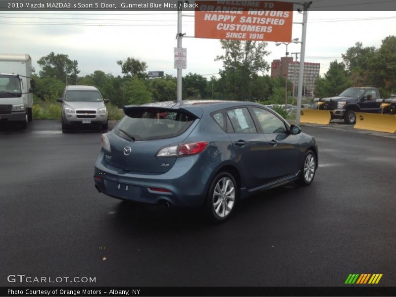 Gunmetal Blue Mica / Black 2010 Mazda MAZDA3 s Sport 5 Door