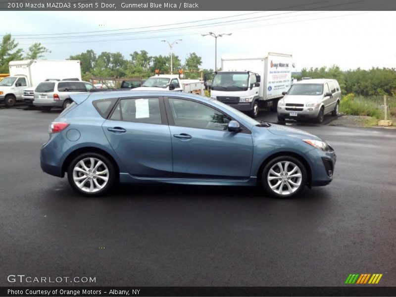 Gunmetal Blue Mica / Black 2010 Mazda MAZDA3 s Sport 5 Door