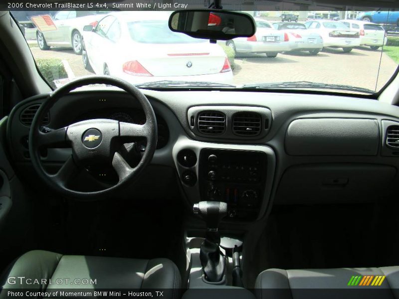 Summit White / Light Gray 2006 Chevrolet TrailBlazer LS 4x4