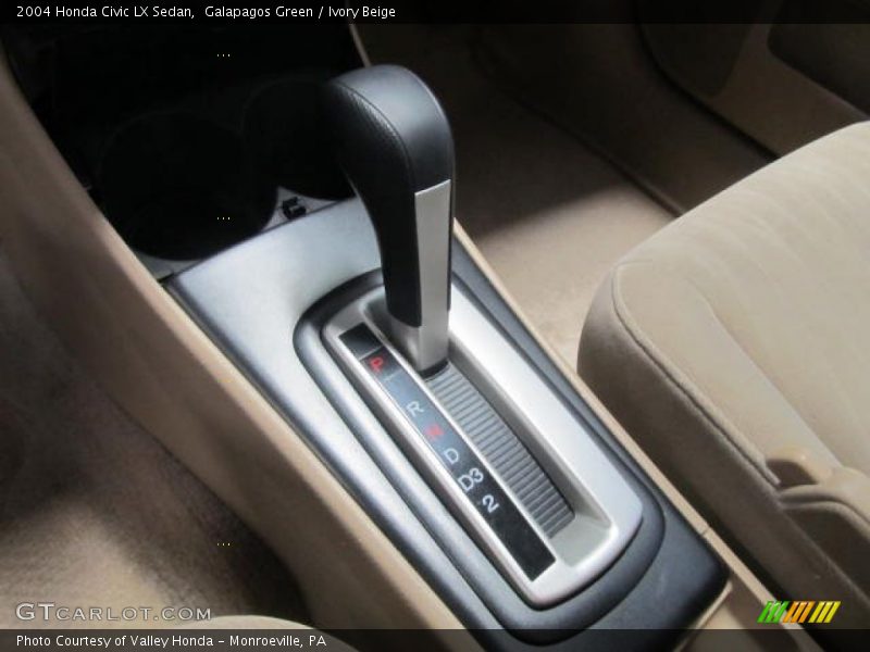 Galapagos Green / Ivory Beige 2004 Honda Civic LX Sedan