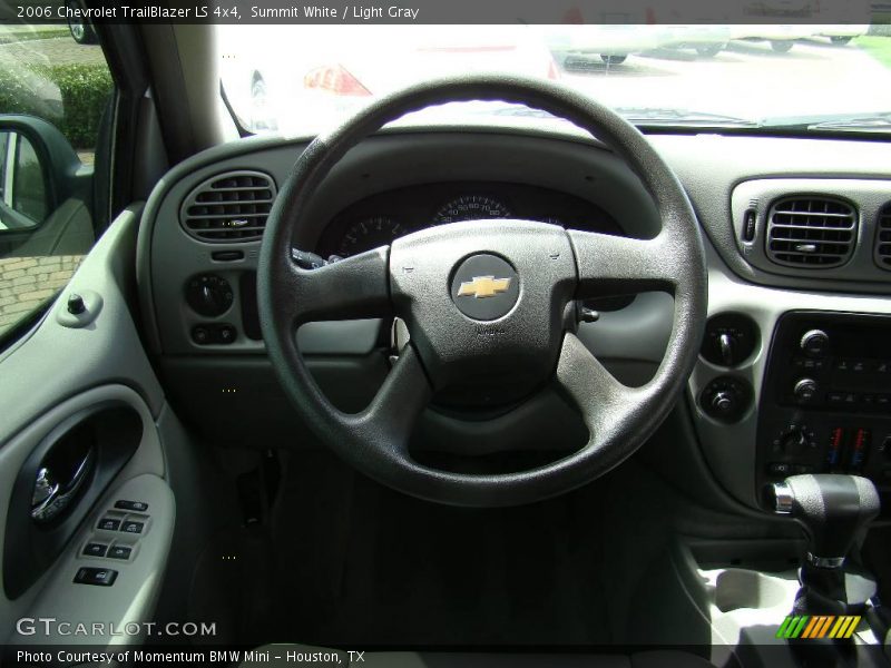 Summit White / Light Gray 2006 Chevrolet TrailBlazer LS 4x4