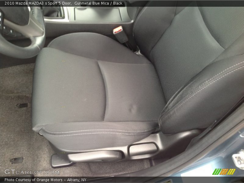 Gunmetal Blue Mica / Black 2010 Mazda MAZDA3 s Sport 5 Door