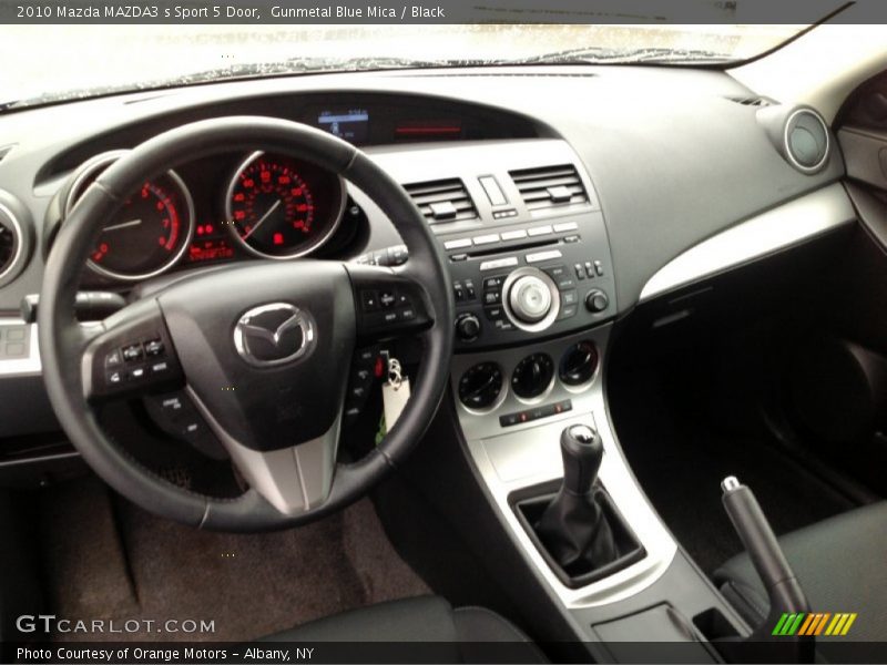 Gunmetal Blue Mica / Black 2010 Mazda MAZDA3 s Sport 5 Door