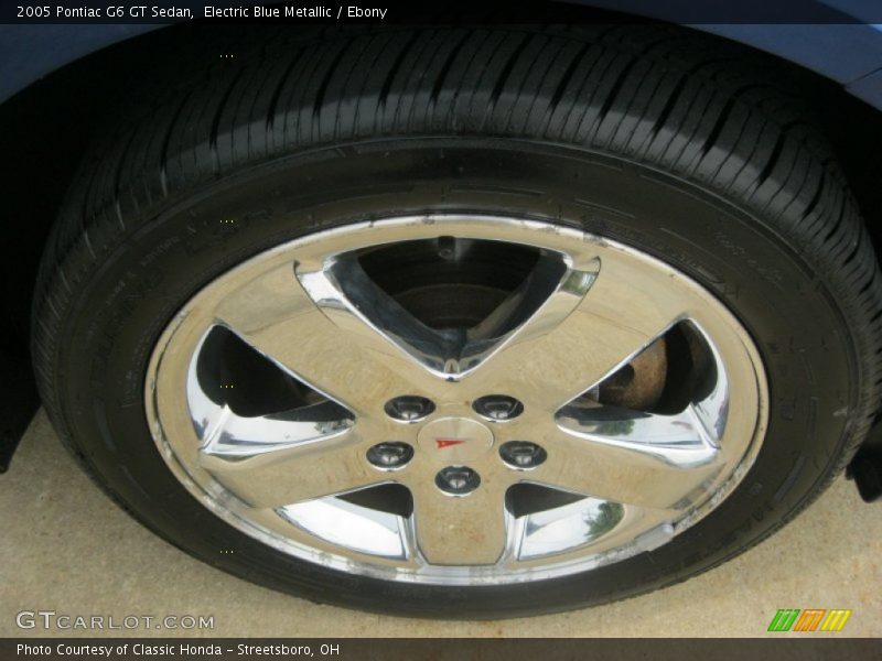 Electric Blue Metallic / Ebony 2005 Pontiac G6 GT Sedan