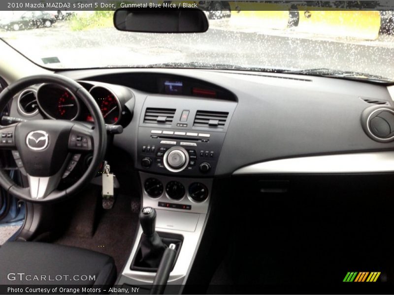 Gunmetal Blue Mica / Black 2010 Mazda MAZDA3 s Sport 5 Door