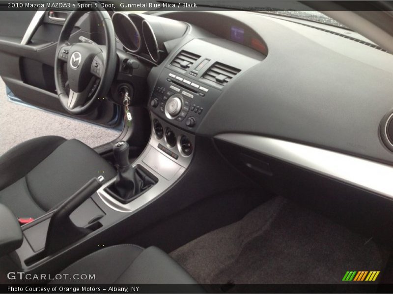 Gunmetal Blue Mica / Black 2010 Mazda MAZDA3 s Sport 5 Door