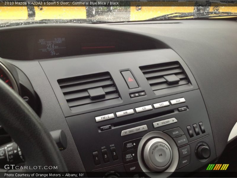 Gunmetal Blue Mica / Black 2010 Mazda MAZDA3 s Sport 5 Door