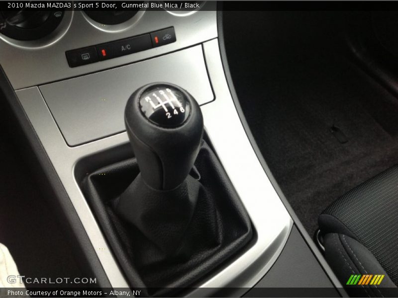 Gunmetal Blue Mica / Black 2010 Mazda MAZDA3 s Sport 5 Door