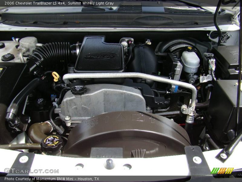 Summit White / Light Gray 2006 Chevrolet TrailBlazer LS 4x4