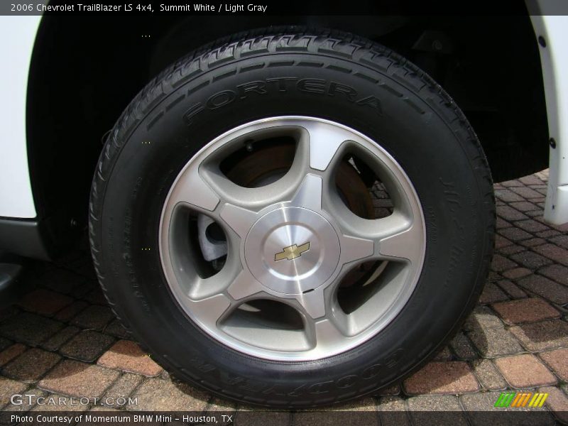Summit White / Light Gray 2006 Chevrolet TrailBlazer LS 4x4