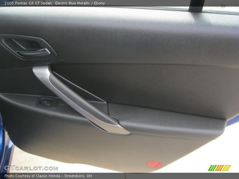 Electric Blue Metallic / Ebony 2005 Pontiac G6 GT Sedan
