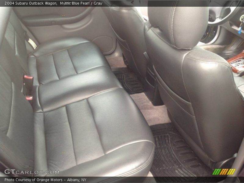 Mystic Blue Pearl / Gray 2004 Subaru Outback Wagon