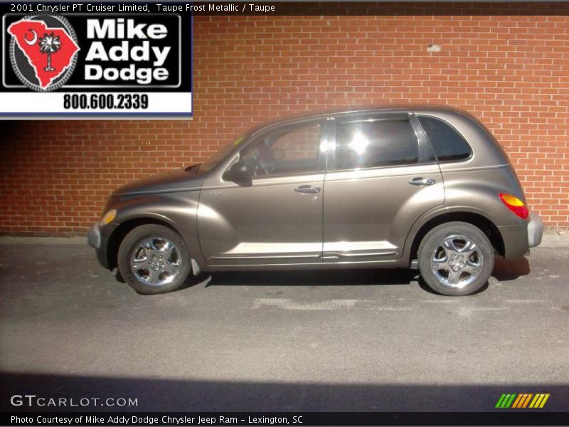Taupe Frost Metallic / Taupe 2001 Chrysler PT Cruiser Limited