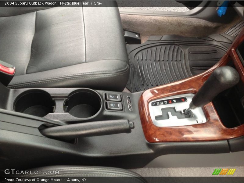 Mystic Blue Pearl / Gray 2004 Subaru Outback Wagon