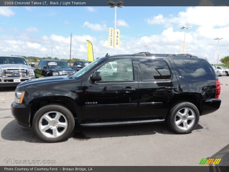 Black / Light Titanium 2009 Chevrolet Tahoe LT
