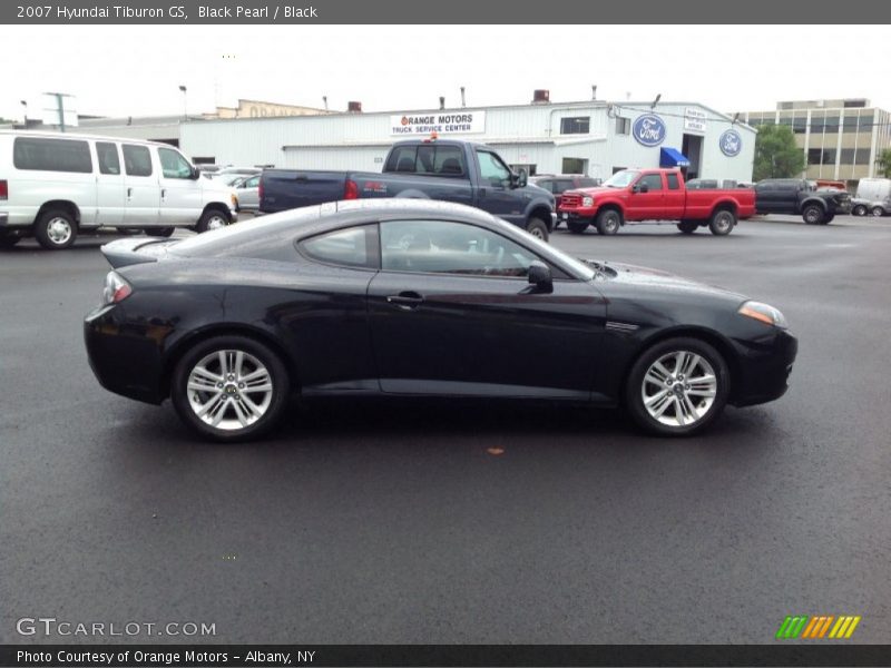 Black Pearl / Black 2007 Hyundai Tiburon GS