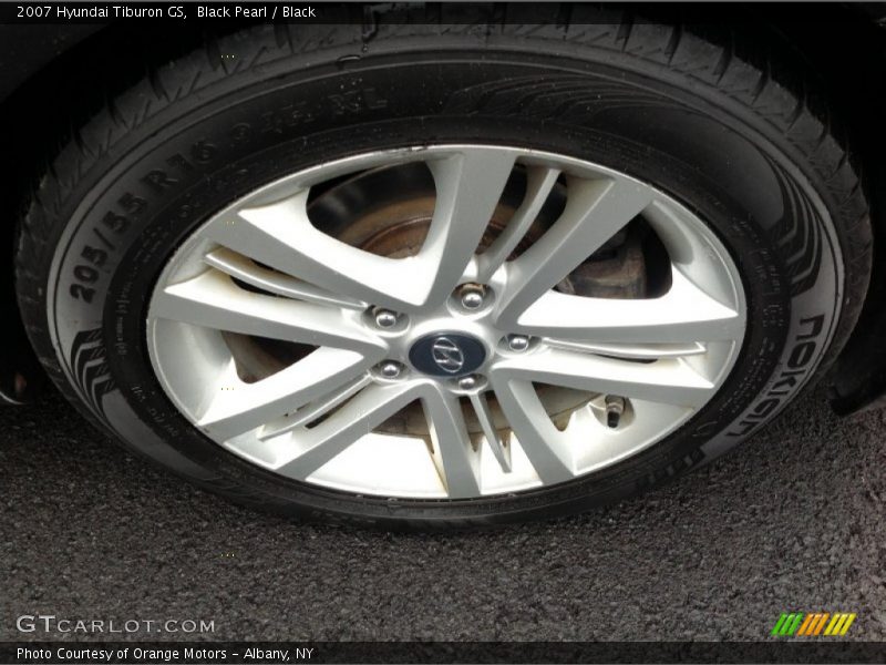 Black Pearl / Black 2007 Hyundai Tiburon GS