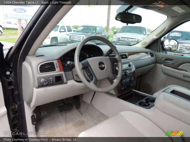 Black / Light Titanium 2009 Chevrolet Tahoe LT