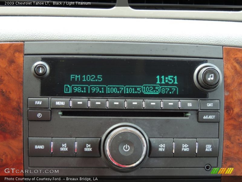 Black / Light Titanium 2009 Chevrolet Tahoe LT