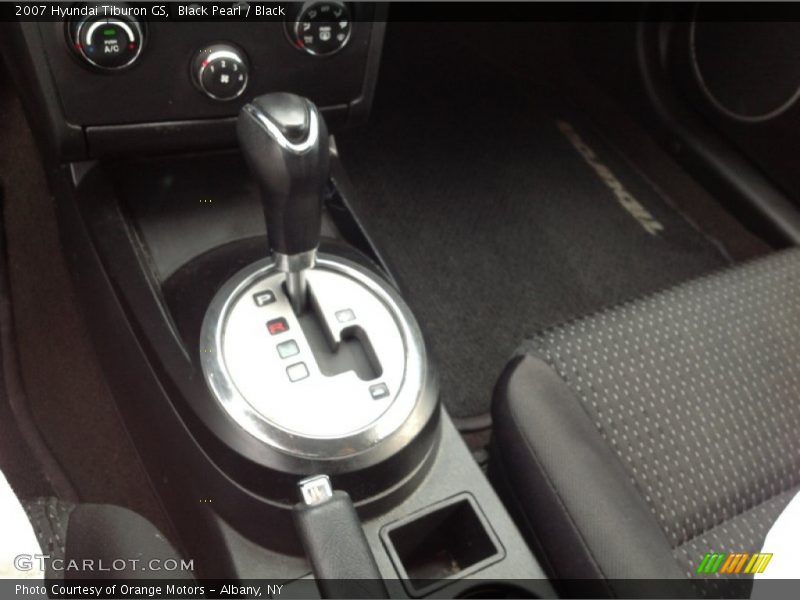 Black Pearl / Black 2007 Hyundai Tiburon GS