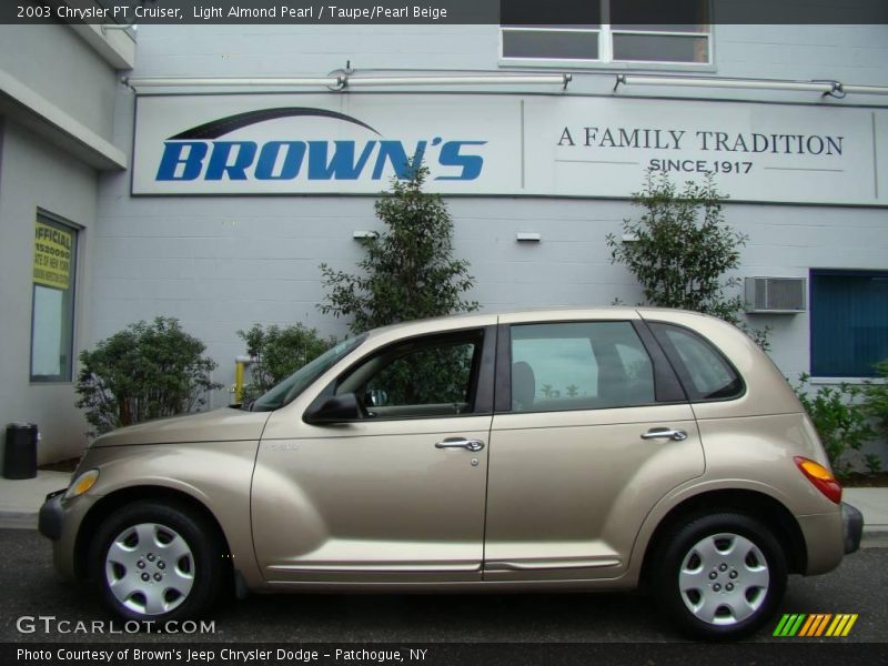 Light Almond Pearl / Taupe/Pearl Beige 2003 Chrysler PT Cruiser