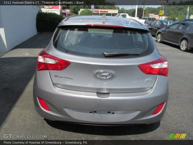 Titanium Gray Metallic / Black 2013 Hyundai Elantra GT