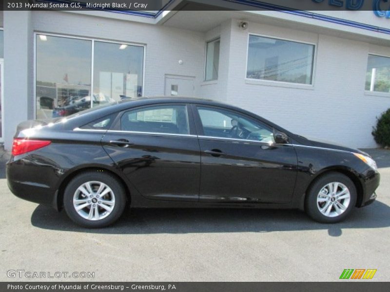 Midnight Black / Gray 2013 Hyundai Sonata GLS