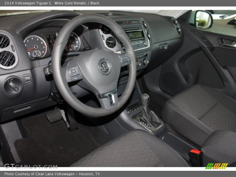  2014 Tiguan S Black Interior