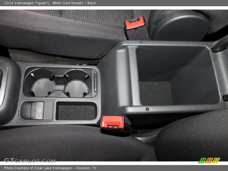 White Gold Metallic / Black 2014 Volkswagen Tiguan S