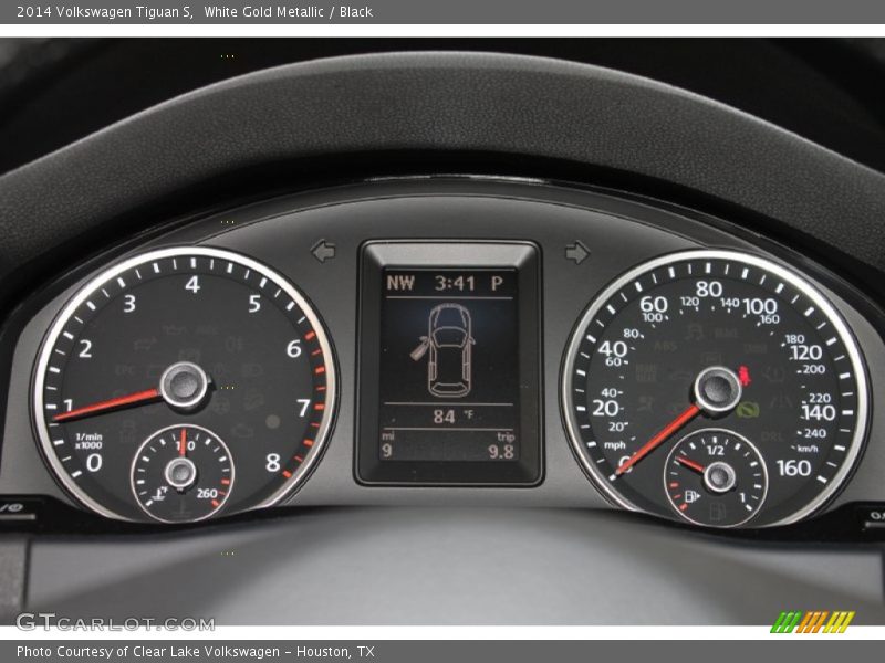  2014 Tiguan S S Gauges