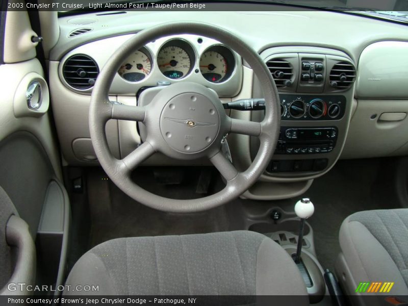 Light Almond Pearl / Taupe/Pearl Beige 2003 Chrysler PT Cruiser