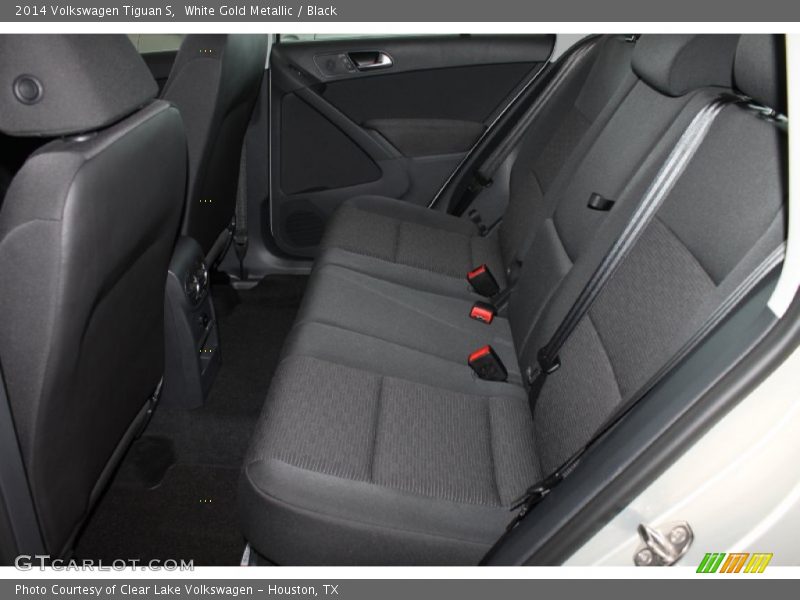White Gold Metallic / Black 2014 Volkswagen Tiguan S