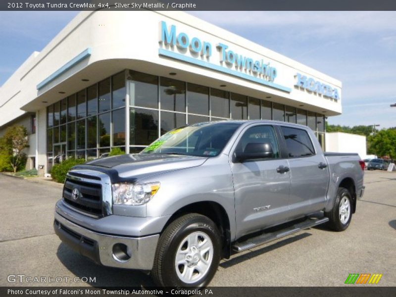 Silver Sky Metallic / Graphite 2012 Toyota Tundra CrewMax 4x4