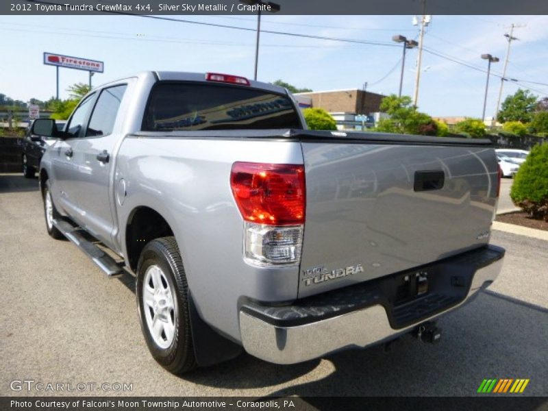 Silver Sky Metallic / Graphite 2012 Toyota Tundra CrewMax 4x4