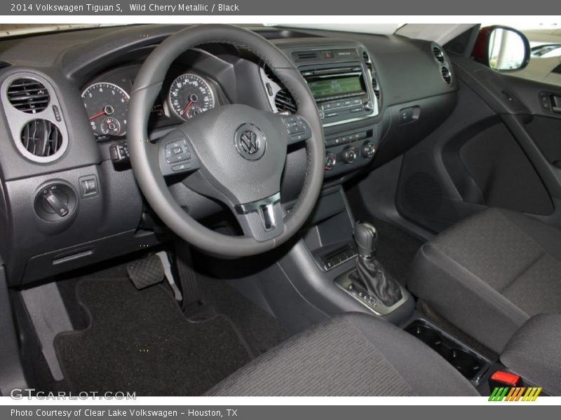  2014 Tiguan S Black Interior