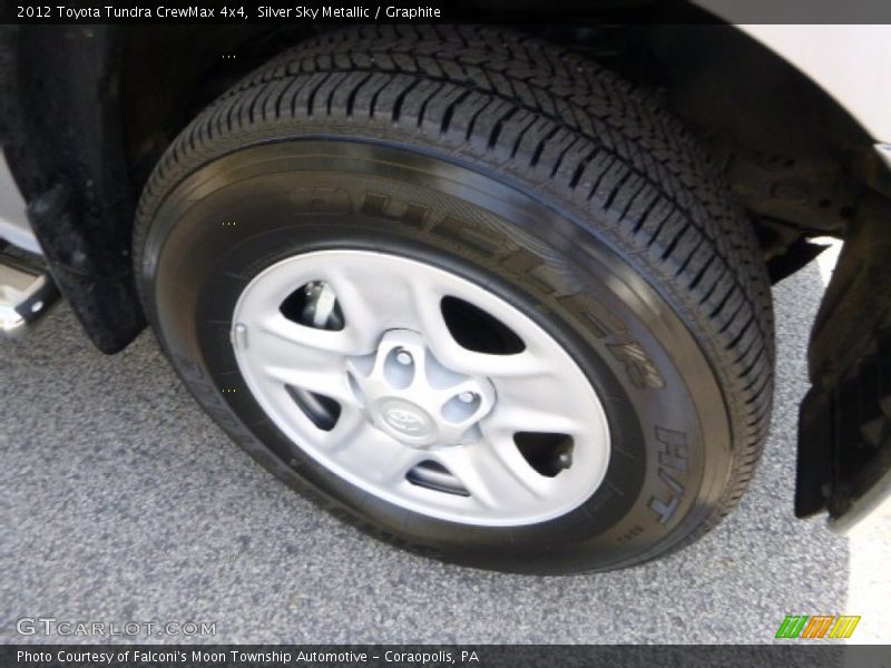 Silver Sky Metallic / Graphite 2012 Toyota Tundra CrewMax 4x4