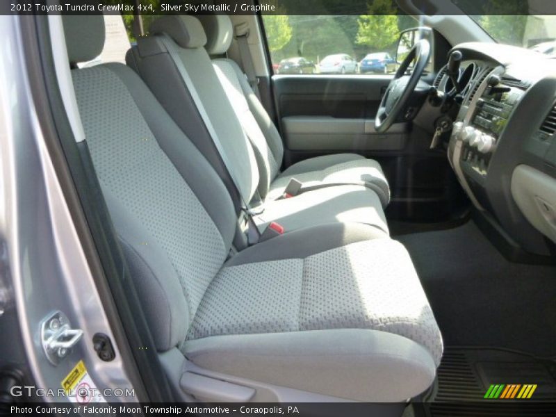 Silver Sky Metallic / Graphite 2012 Toyota Tundra CrewMax 4x4