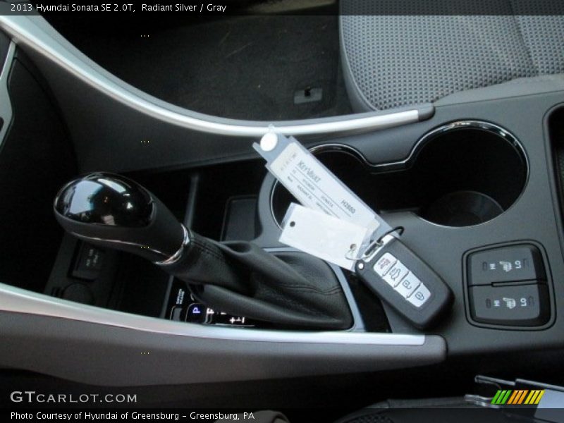 Radiant Silver / Gray 2013 Hyundai Sonata SE 2.0T