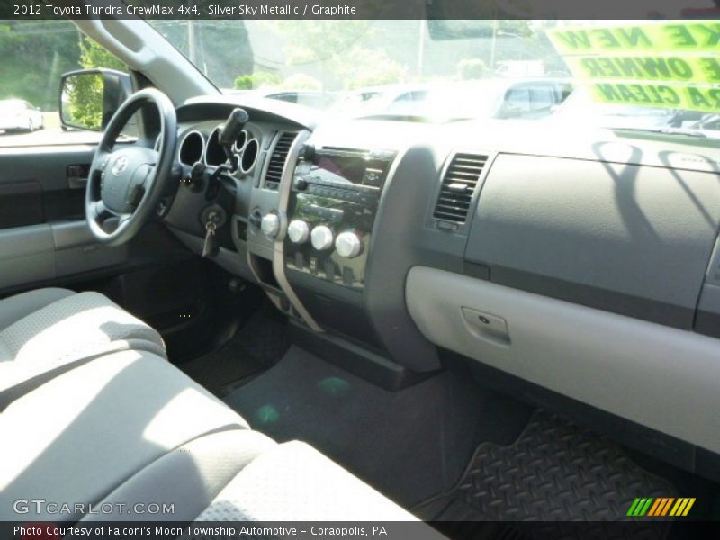 Silver Sky Metallic / Graphite 2012 Toyota Tundra CrewMax 4x4