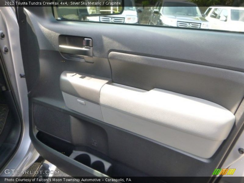 Silver Sky Metallic / Graphite 2012 Toyota Tundra CrewMax 4x4