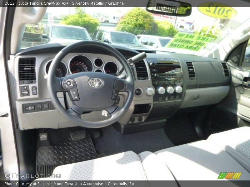 Silver Sky Metallic / Graphite 2012 Toyota Tundra CrewMax 4x4